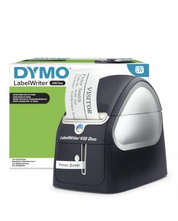 DYMO LabelWriter 450 Duo Imprimante d'étiquettes | papier thermique | 600 x 300 ppp | jusqu'à 71 étiquettes/minute