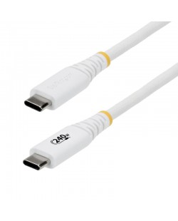 StarTech.com Câble de Recharge USB-C de 2m, Résistant et Ultra-Souple, PD EPR 240W (5A), Câble de Recharge USB 2.0 pour PC Po