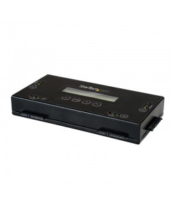 StarTech.com Effaceur de SSD/HDD à 4 Baies - 6,35 et 8,89cm SATA - Nettoyeur de Disques, Autonome et Sécurisé - 9 modes d'Eff