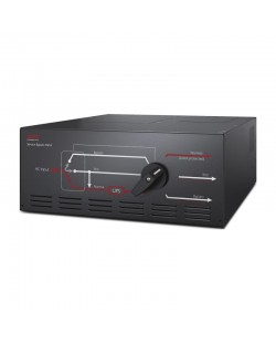 APC Panneau de contournement de maintenance , 230 V, 125 A, entrée matérielle, sortie IEC-320, (8) C19