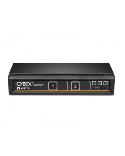 Vertiv SC820DPH-400 commutateur écran, clavier et souris Noir