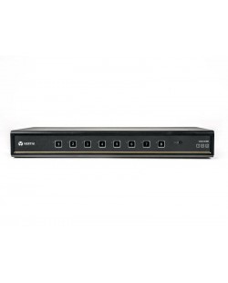 Vertiv SC985DPH-400 commutateur écran, clavier et souris Grille de montage Noir