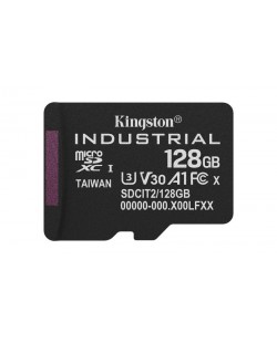 Kingston Technology Carte 128GB microSDXC Industrielle C10 A1 pSLC emballage individuel sans adaptateur