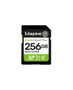 Kingston Technology 256 Go SDXC Canvas Select Plus Gen3 150 Mo/s C10 UHS-I U1 V10