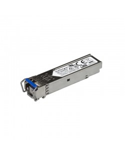 StarTech.com Module de transceiver SFP 1000BASE-BX fibre optique Gb (Charge montante) - Conforme aux normes MSA - Monomode LC -