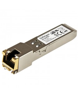 StarTech.com Module de transceiver SFP 1000BASE-TX Gigabit RJ45 en cuivre - Conforme aux normes MSA - 100 m