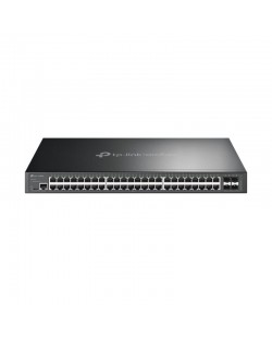 TP-Link Omada SG3452X commutateur réseau Géré L2+ Gigabit Ethernet (10/100/1000) 1U Noir