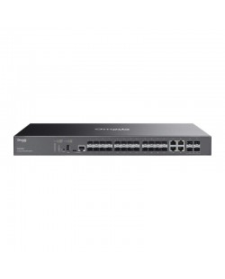 TP-Link SG5428XF commutateur réseau Géré L3 Noir