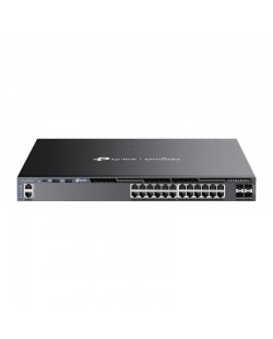 TP-Link Omada SG6428XHP commutateur réseau Géré L3 Gigabit Ethernet (10/100/1000) Connexion Ethernet, supportant l'alimentati