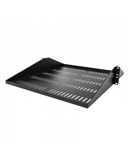 StarTech.com Étagère Rack 19 pouces 2U - Plateau Rackable Universel Ventilé - Étagère Baie de Brassage - Étagère Cantilev