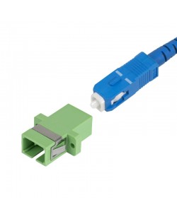 StarTech.com Coupleur SC vers SC, Lot de 10, Coupleur Fibre Optique Monomode OS2 SC avec Bride, Adaptateur Simplex SC/APC