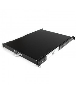 StarTech.com Plateau Coulissant 1U pour Clavier pour Montage en Rack de Serveur - 25 kg - Tiroir Coulissant en Acier de 55,8 cm