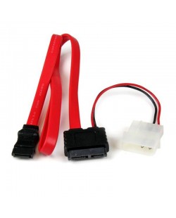 StarTech.com Câble adaptateur 90 cm Slimline SATA vers SATA avec alimentation LP4