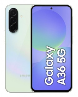 Samsung Galaxy A36 17 cm (6.7") Double SIM Android 15 5G USB Type-C 6 Go 128 Go 5000 mAh Citron vert