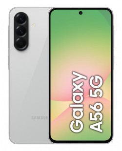 Samsung Galaxy A56 17 cm (6.7") Double SIM Android 15 5G USB Type-C 8 Go 128 Go 5000 mAh Gris clair
