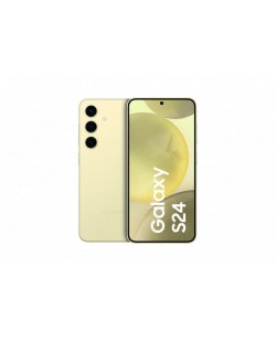 Samsung Galaxy S24 15,8 cm (6.2") Double SIM Android 14 5G USB Type-C 8 Go 128 Go 4000 mAh Ambre, Jaune