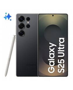 Samsung Galaxy S25 Ultra 17,5 cm (6.9") Double SIM Android 15 5G USB Type-C 12 Go 256 Go 5000 mAh Noir, Titane