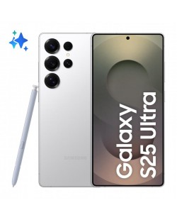 Samsung Galaxy S25 Ultra 17,5 cm (6.9") Double SIM Android 15 5G USB Type-C 12 Go 1 To 5000 mAh Argent, Blanc