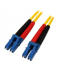 StarTech.com Câble Réseau Fibre Optique LC vers LC Mâle / Mâle - Duplex Monomode 9/125 LSZH - Jaune 7 m