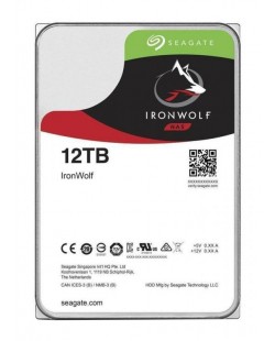 Seagate NAS HDD IronWolf disque dur 12 To 7200 tr/min 256 Mo 3.5" Série ATA III