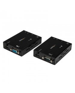 StarTech.com Rallonge HDMI sur Cat5e / CAT6 - Extension Jusqu'à 70m - Certifié HDBaseT - Rallonge HDMI - Rallonge IR - Booster