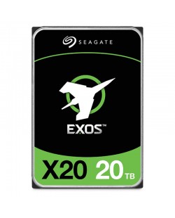 Seagate Enterprise Exos X20 disque dur 20 To 7200 tr/min 3.5" SAS