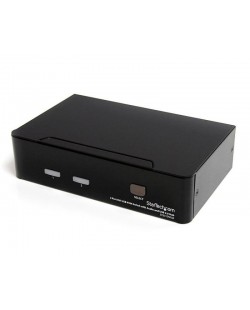 StarTech.com Commutateur KVM 2 Ports DVI, USB et Audio - Switch KVM - 1920x1200