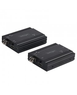 StarTech.com Extendeur KVM 4K HDMI sur Fibre Optique - Extender Commutateur Console KVM HDMI Video & USB - jusqu'à 300m (MultiM