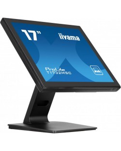 iiyama ProLite T1732MSC-B1SAG écran plat de PC 43,2 cm (17") 1280 x 1024 pixels Full HD LED Écran tactile Dessus de table Noir