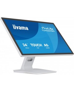 iiyama T2452MSC-W2AG écran plat de PC 61 cm (24") 1920 x 1080 pixels Full HD LED Écran tactile Blanc