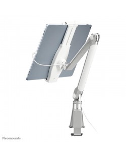 Neomounts TABLET-D100SILVER Porte-tablette à pince pour bureau 4.7-12.9" - universel - orientable