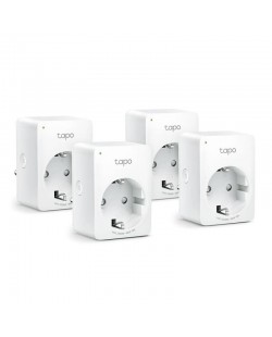 TP-Link Tapo P100 (4-pack) Prise intelligente 2300 W Blanc