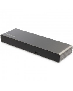 StarTech.com Dock Thunderbolt 3 pour PC portable - Station d'Accueil TB3 à Double Écran Dual 4k 60Hz - Displayport, HDMI & 108