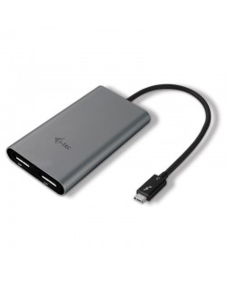 i-tec Thunderbolt 3 Dual DP Video Adapter