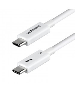 StarTech.com Câble Thunderbolt 5 de 80cm, 80 Gbps/Jusqu'à 120 Gbps, PD 240W, 8K 60Hz, Câble Thunderbolt Certifié, Compatible
