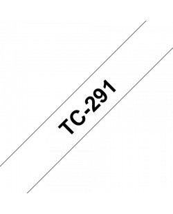 Brother TC-291 ruban d'étiquette Noir sur blanc