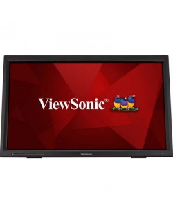 Viewsonic TD2423 écran plat de PC 59,9 cm (23.6") 1920 x 1080 pixels Full HD LED Écran tactile Multi-utilisateur Noir