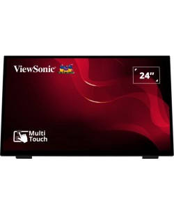 Viewsonic TD2465 Écran d'affichage dynamique Écran plat interactif 61 cm (24") LED 250 cd/m² Full HD Noir Écran tactile