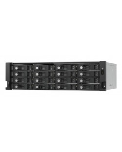 QNAP TL-R1600PES-RP Boîtier de disques de stockage Boîtier disque dur/SSD Noir, Gris 2.5/3.5"