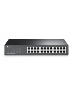 TP-Link TL-SF1024D commutateur réseau Non-géré Fast Ethernet (10/100) Gris