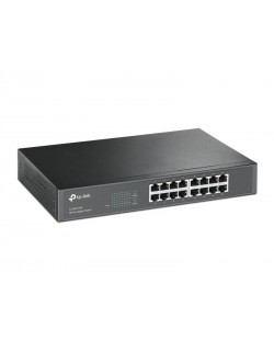 TP-Link TL-SG1016D Non-géré Gigabit Ethernet (10/100/1000) Noir