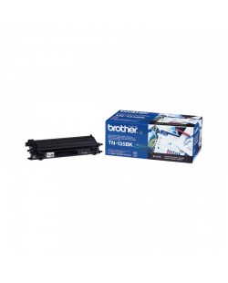 Brother TN-135BK - Cartouche de toner originale à haut rendement – Noir