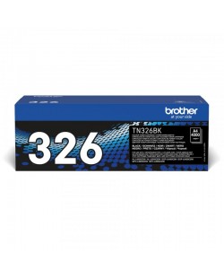 Brother TN-326BK - Cartouche de toner originale à haut rendement – Noir