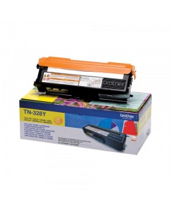 Brother TN-328Y - Cartouche de toner originale – Jaune