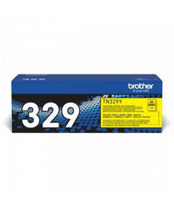 Brother TN-329Y - Cartouche de toner originale – Jaune