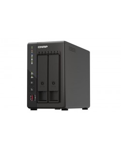 QNAP TS-253E NAS Tower Intel® Celeron® J6412 8 Go 0 To QNAP QTS Noir