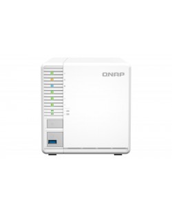 QNAP TS-364 NAS Tower Intel® Celeron® N5095 8 Go DDR4 0 To QNAP Turbo System Blanc