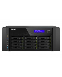 QNAP TS-h1290FX NAS Tower EPYC 7302P 128 Go DDR4 0 To QuTS hero Noir