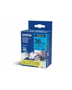 Brother TZ-561 ruban d'étiquette Noir sur bleu