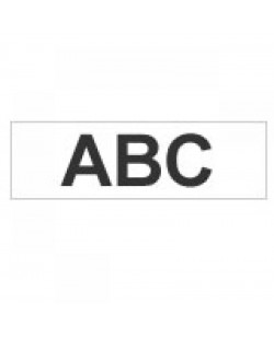 Brother Flexi Gloss Laminated Labelling Tape - 6mm ruban d'étiquette TZ